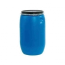 Bidon Industrial azul con tapa -...